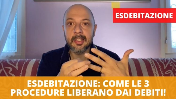 Le 3 procedure di esdebibitazione